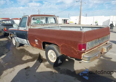 1984 Chevrolet C20 из США, поврежденный, VIN 1GCGC24M7EJ105702